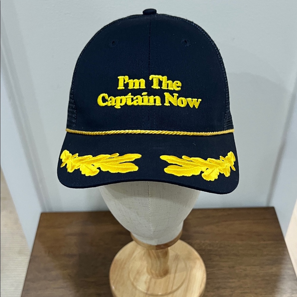 Dorfman Pacific Men's Unstructured Mesh Back Captain Hat